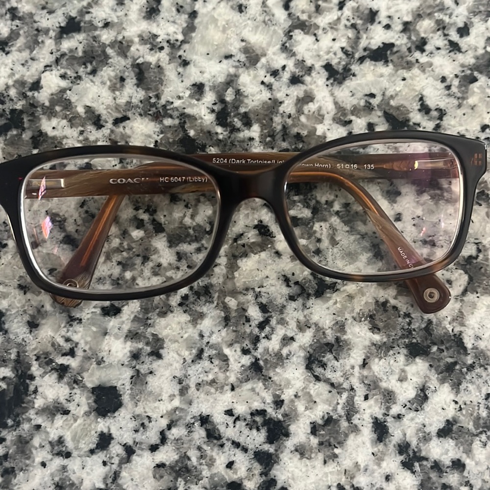 Coach eye glasses